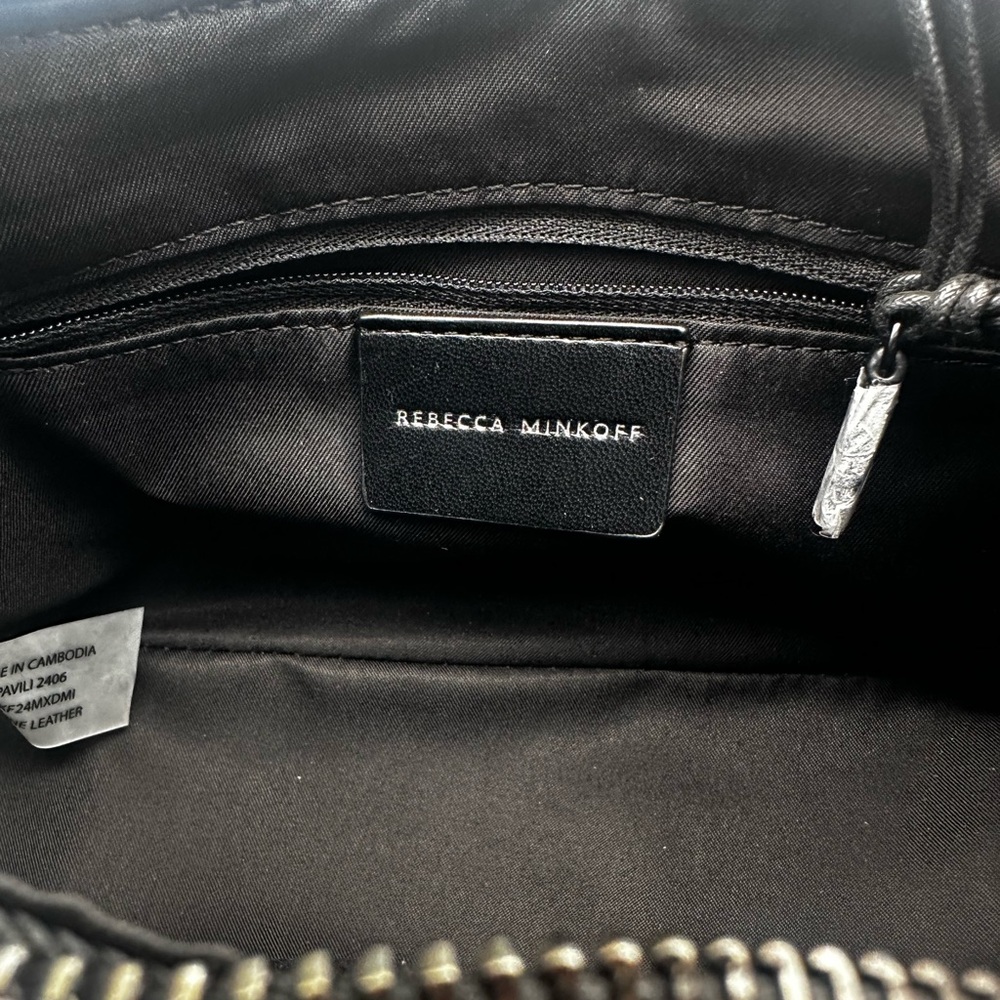 ❗️SOLD❗️NWT Rebecca Minkoff Megan Mini Leather Crossbody Bag - Picture 5 of 7